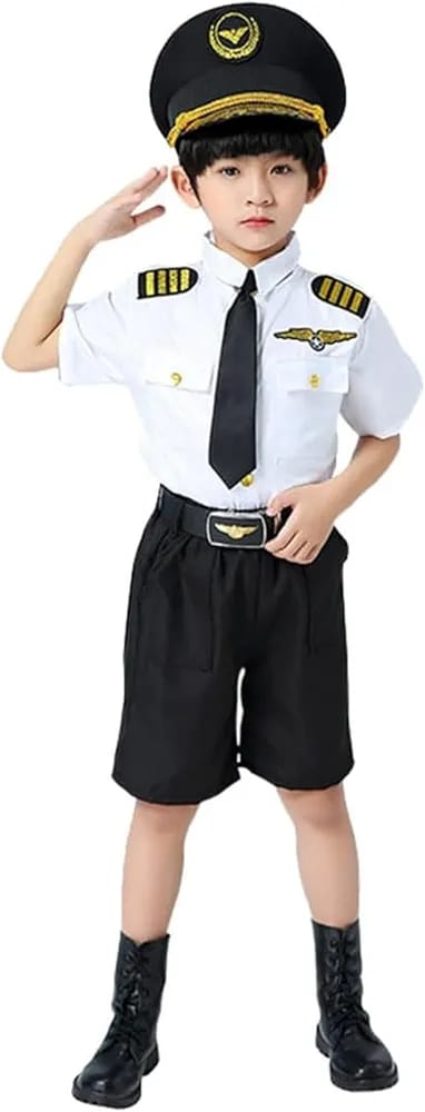 Pilot, Captain Career Day costume