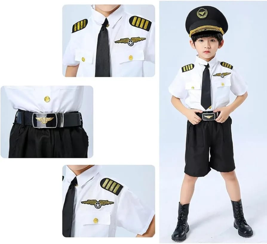 Pilot, Captain Career Day costume