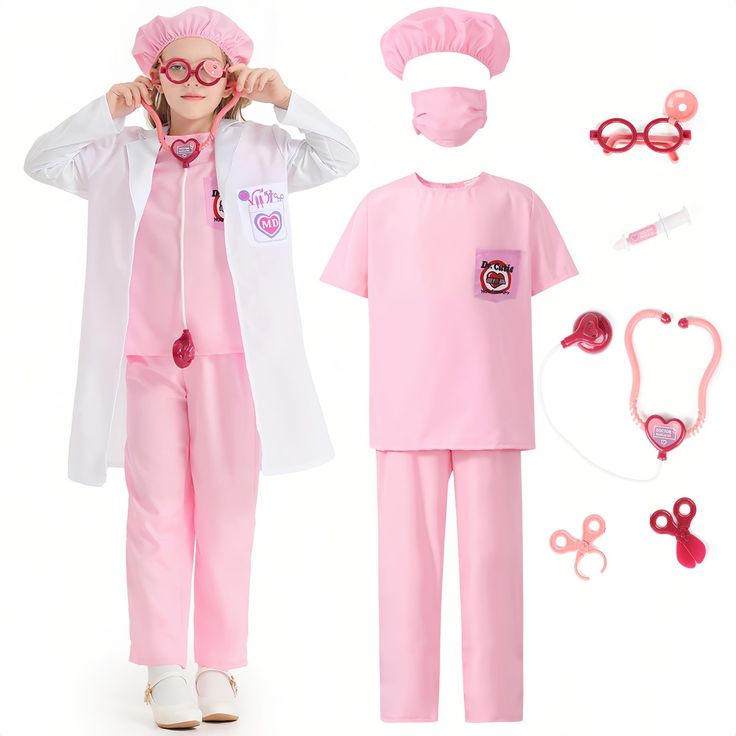 Doctor Career Day Costume Pink
