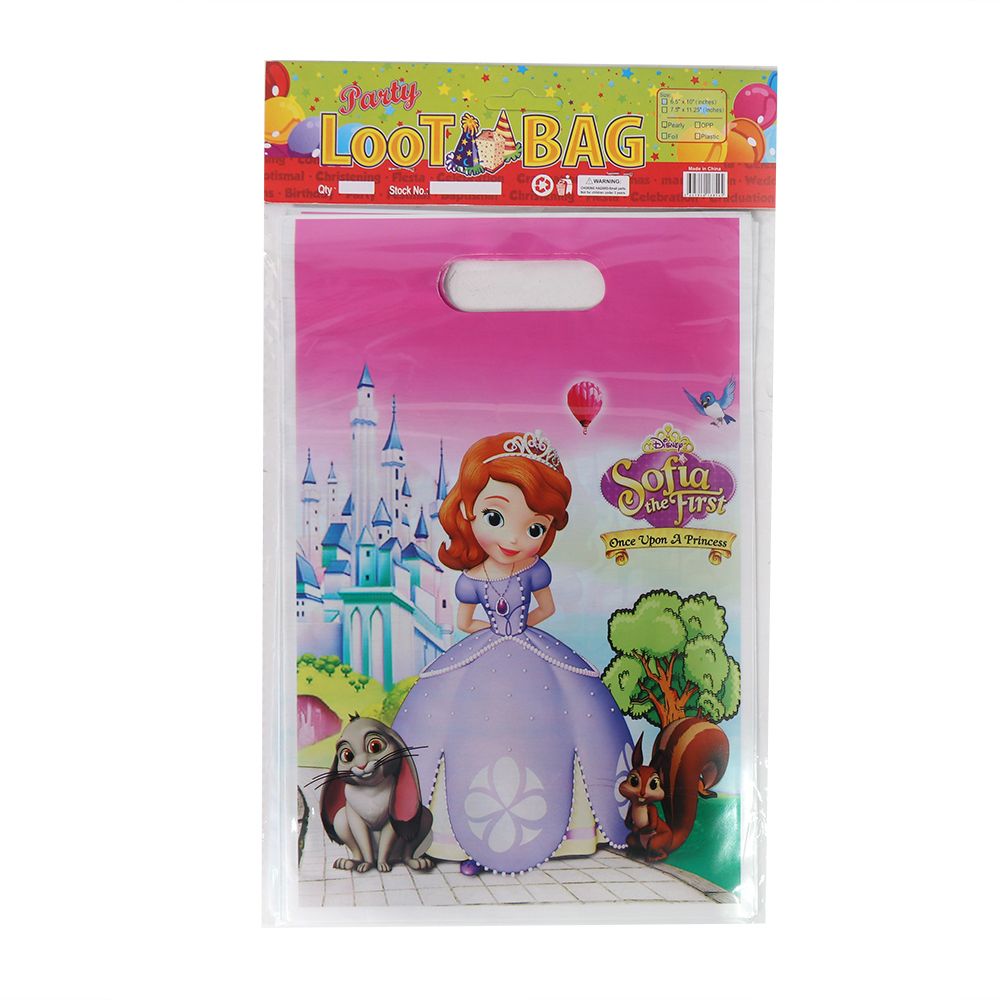 Sofia The First Loot Party Bags (10 pcs)