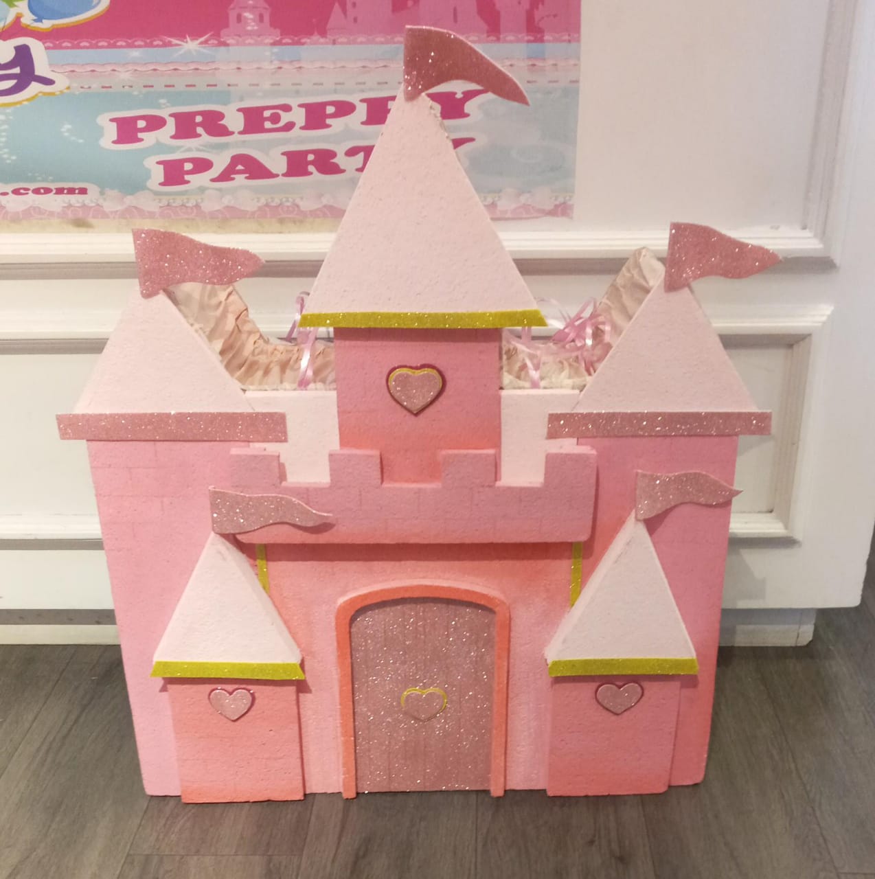 Pink Princess Castle Pinata