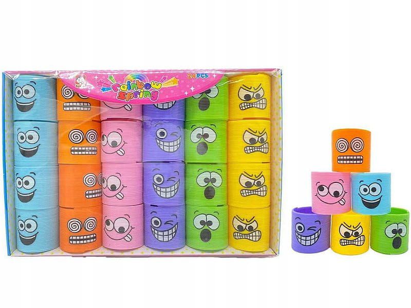 Rainbow Spring Emoji Springs