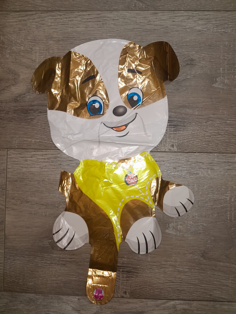 Mini Rubble Paw Patrol Foil balloon