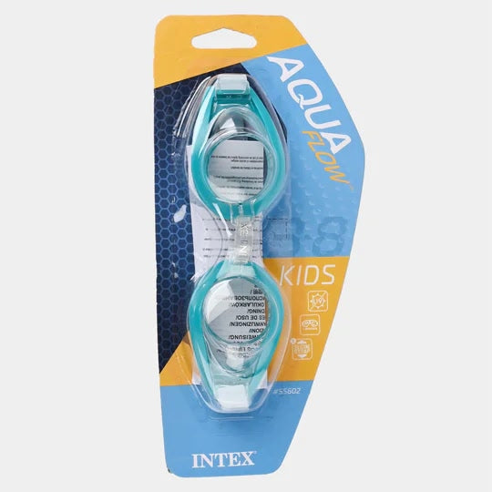 Intex Blue Aqua Flow Kids Goggles