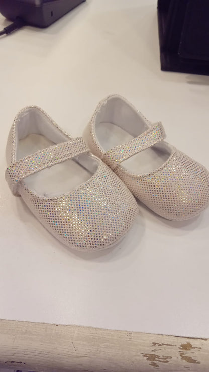 Shiny Glitter Baby Girl Flats