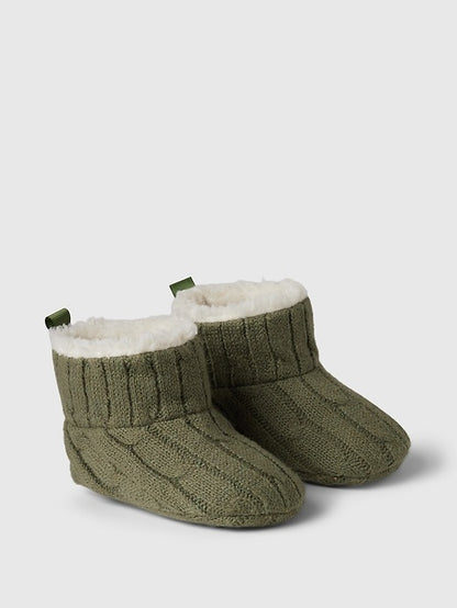 GAP Green Knit Bootie