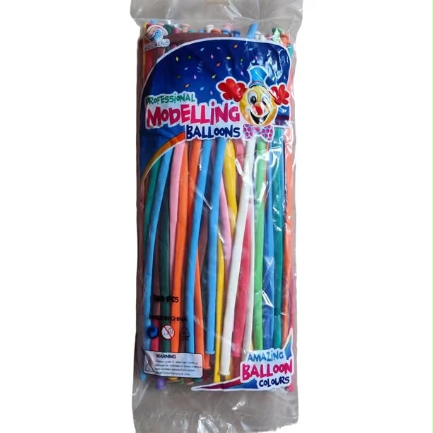 100 pcs Rainbow Modelling Balloons