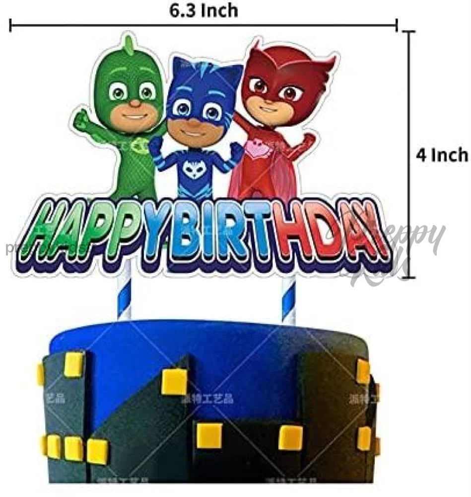 PJ Mask Cake Topper