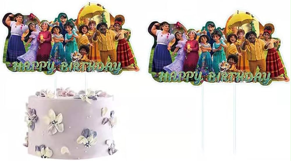 Encanto Happy Birthday Cake Topper
