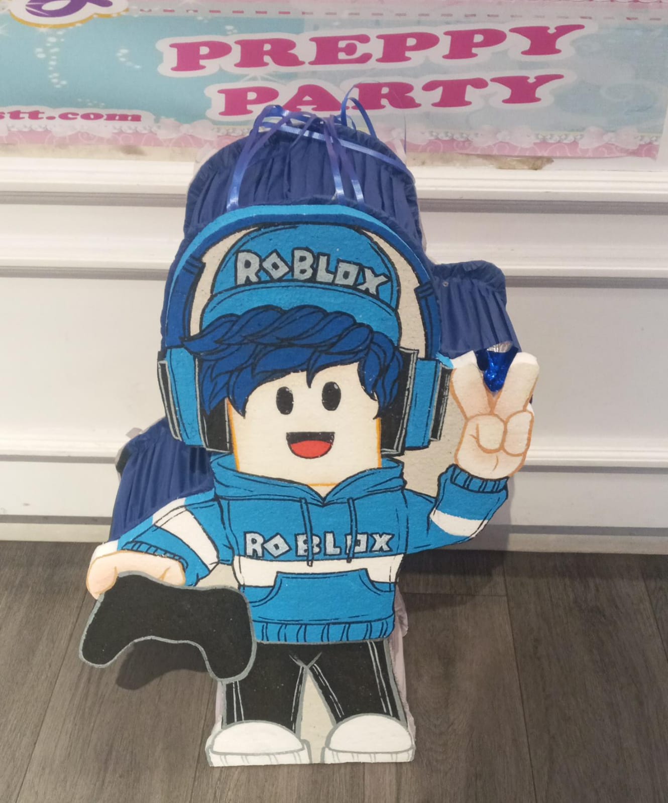 Roblox Blue Boy Pinata Party