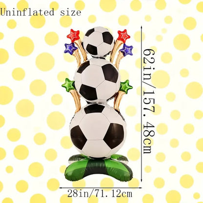 Large Standing Football Foil Balloon