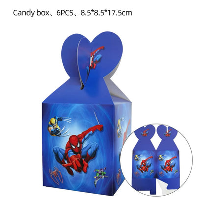 SpiderMan Candy Boxes