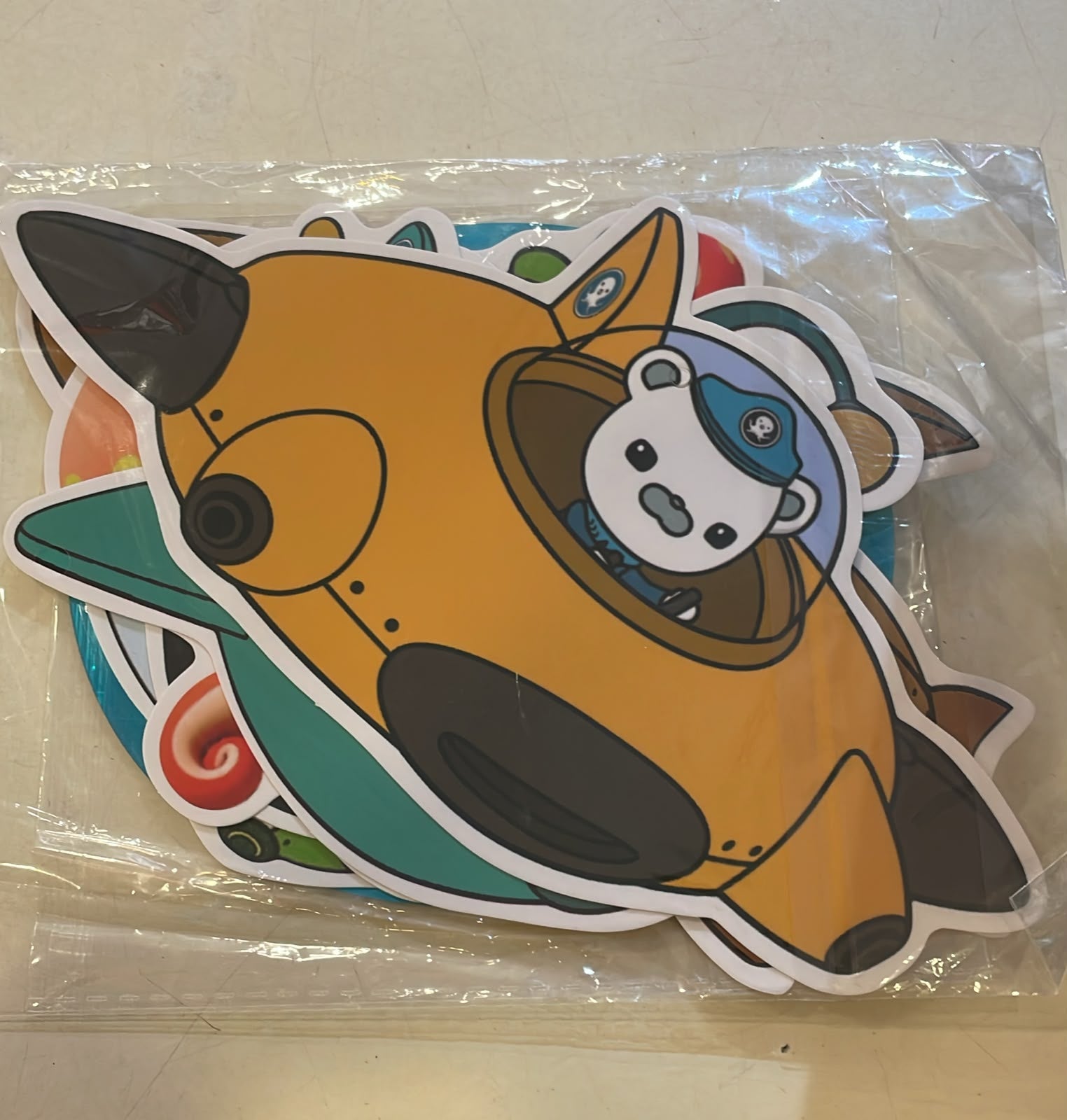 Octonauts Party Swirls