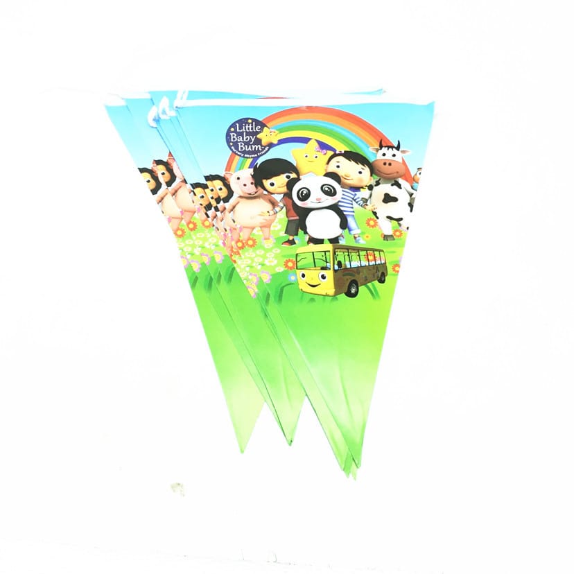 Little Baby Bum Flag Banner
