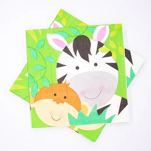 Jungle Animals Napkins