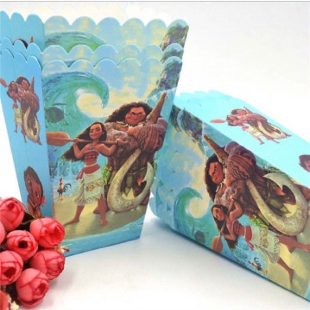 Moana Popcorn Box