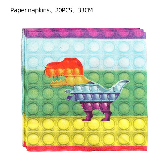 Pop It Napkins (20pcs)