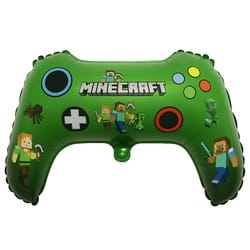 Minecraft Controller Foil Balloon