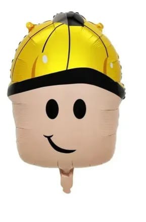 Roblox Hard Hat Character Foil Balloon