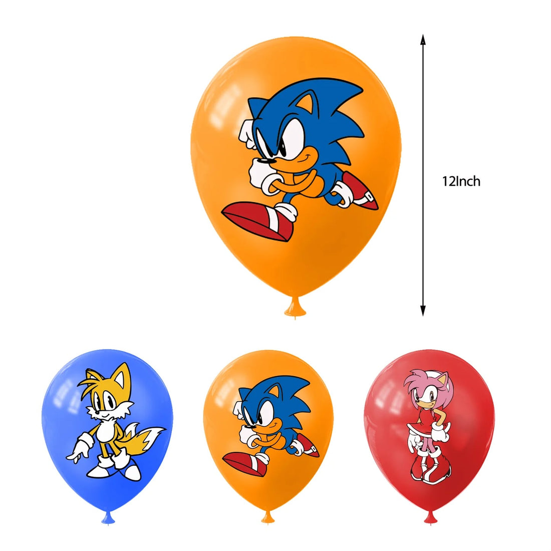 Sonic Theme Balloons (18pcs)
