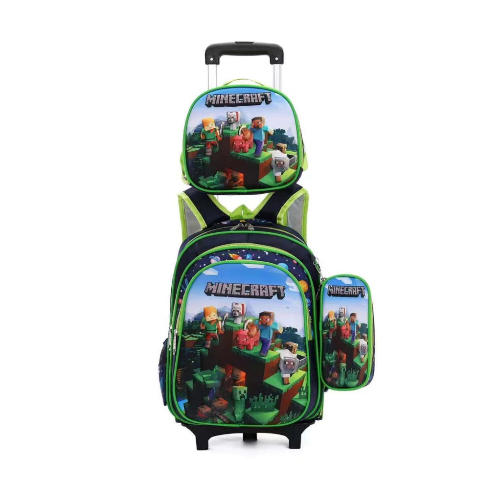 Minecraft Ultimate 3pc Trolley bag