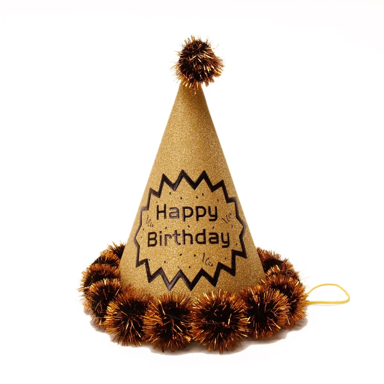 Happy Birthday Pom Pom Hats