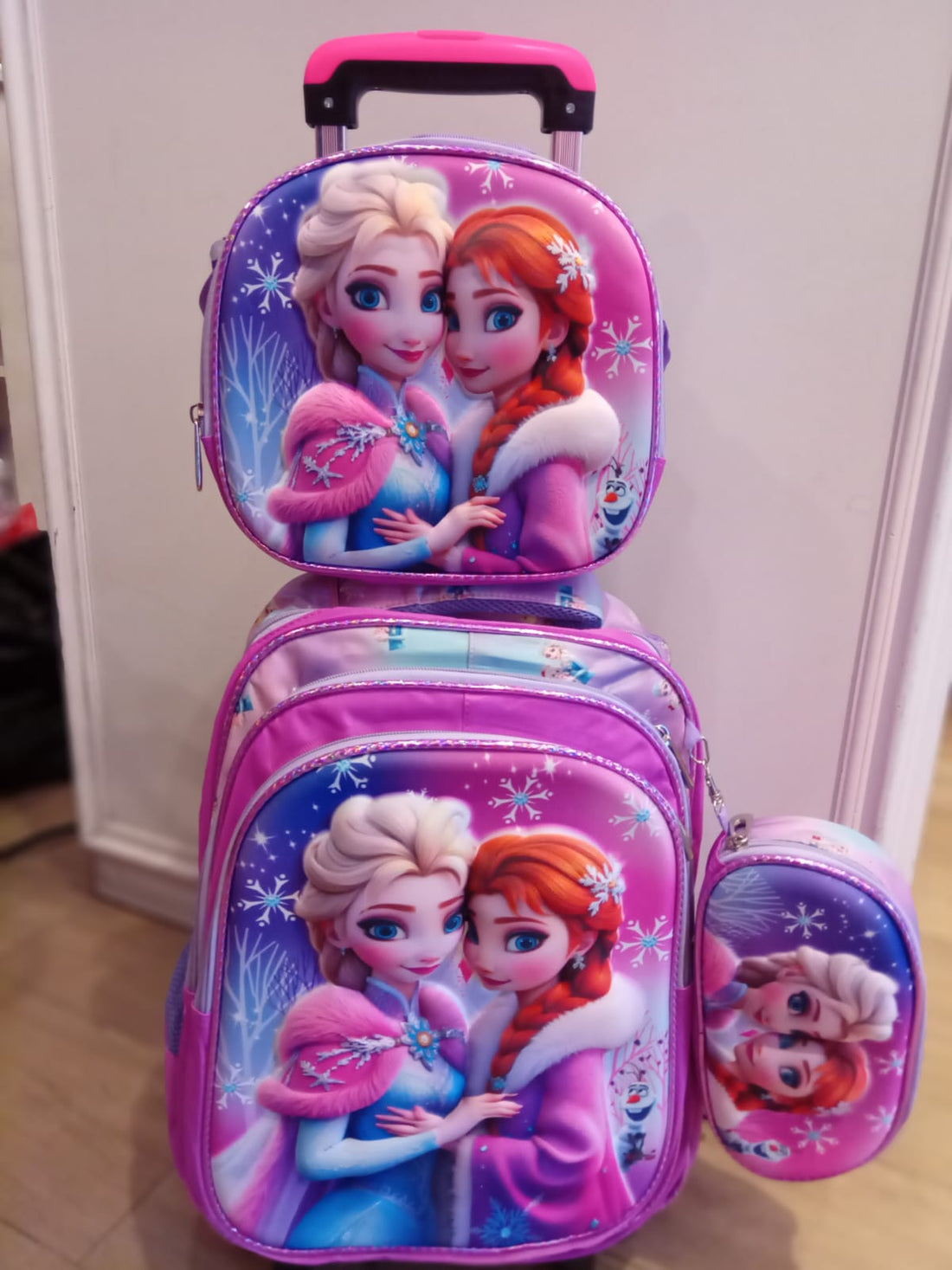 Frozen 3pc Trolley Bag Set