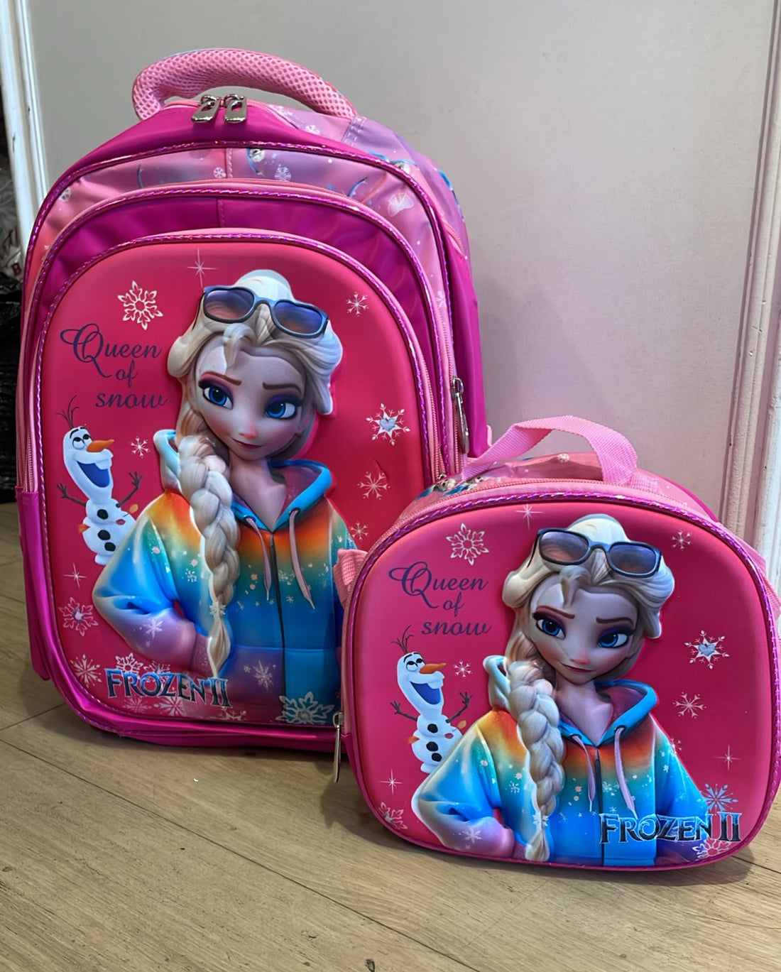 Frozen 2pc Backpack Set 17 inch