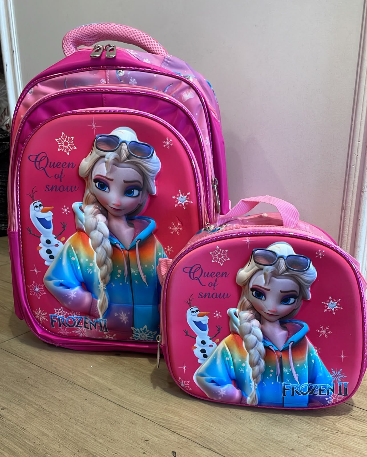 Frozen 2pc Backpack Set 17 inch