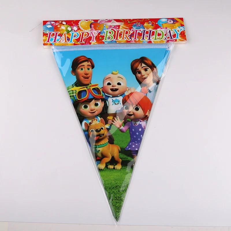 CocoMelon Flag Banner
