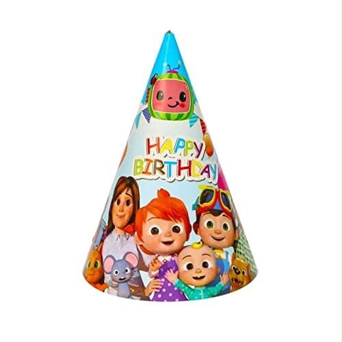 CocoMelon Party Hats (6pcs)