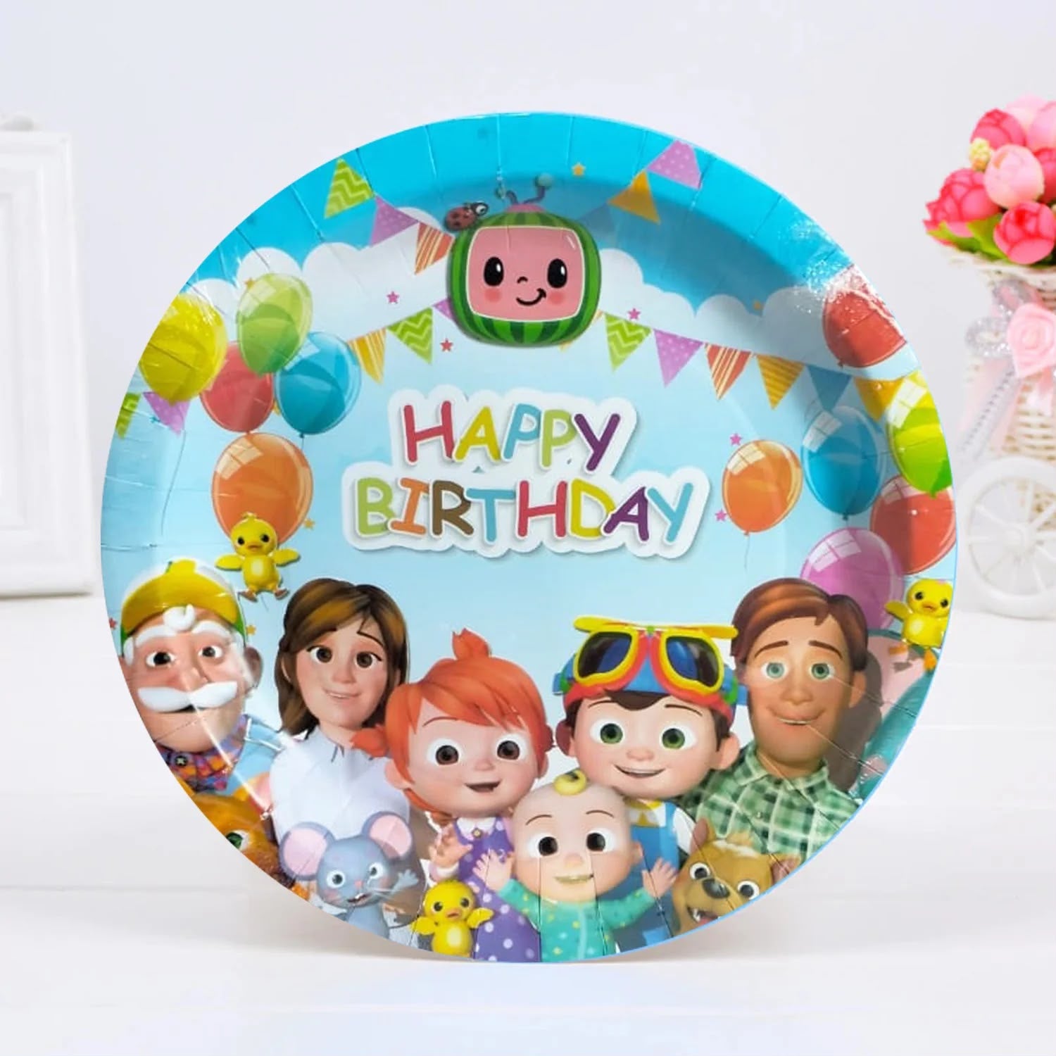 CocoMelon 9inch Plates (10pcs)