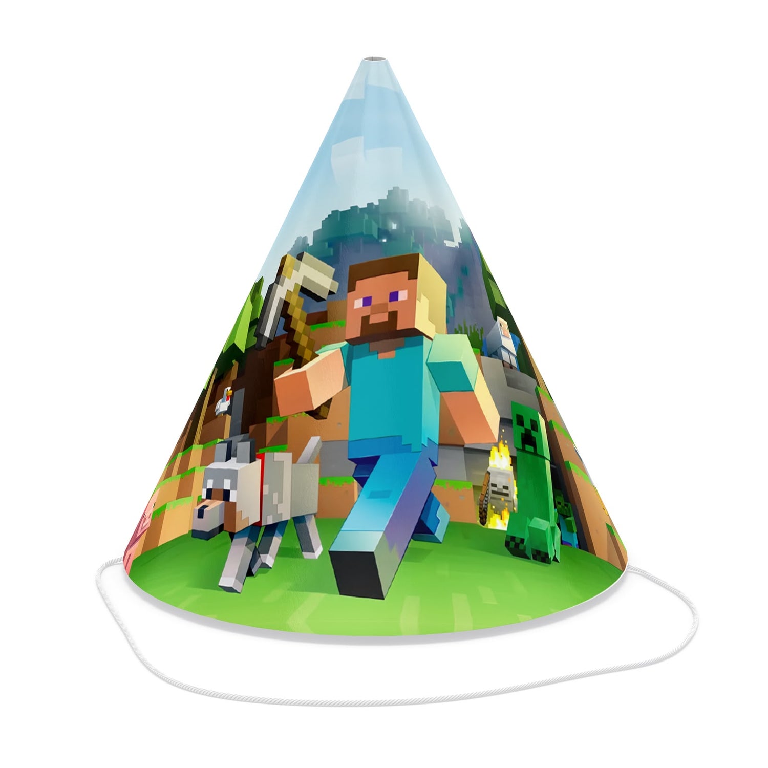 Minecraft Party Hats (6pcs)