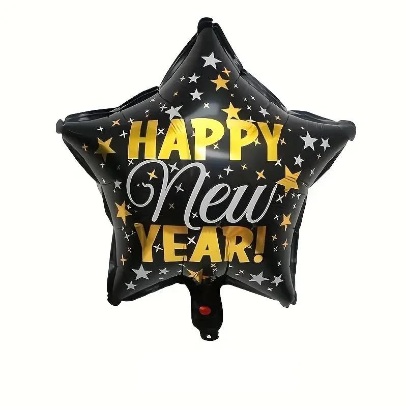 18inch Happy New Year Star Balloon