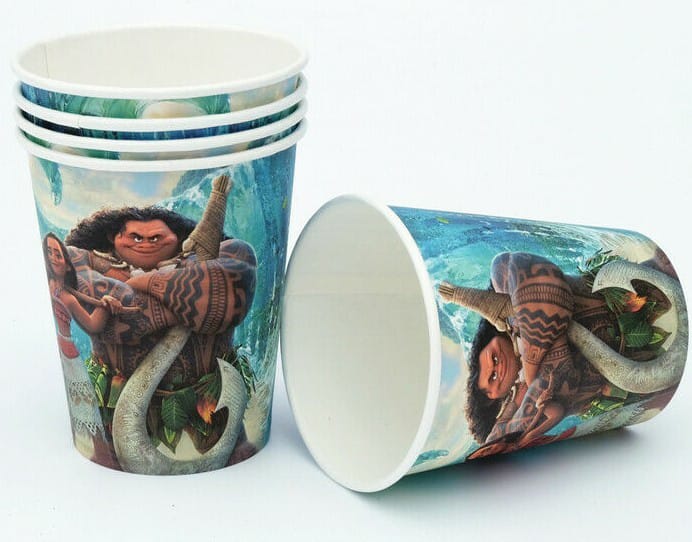 moana party cups 10pcs