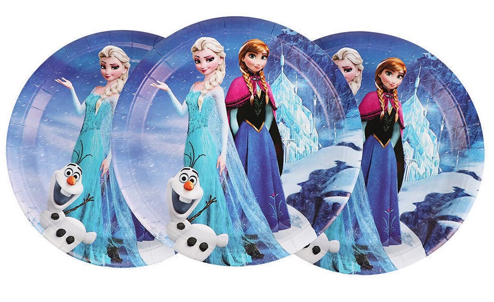 Frozen 9inch Plates