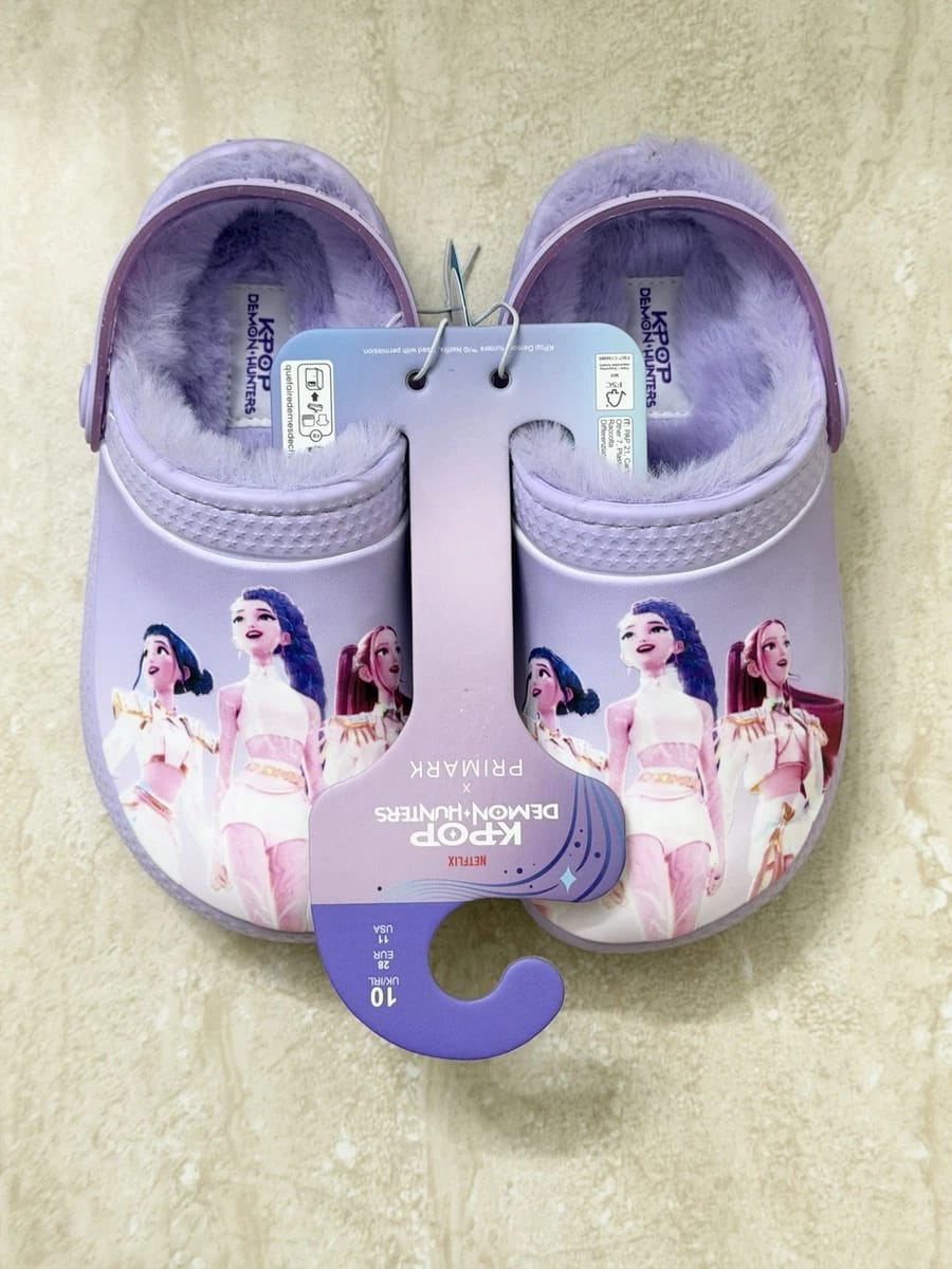 Kpop Demon Hunters Fluffy Crocs