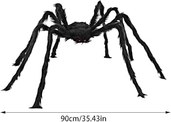 Halloween Spider Web with 90cm Spider