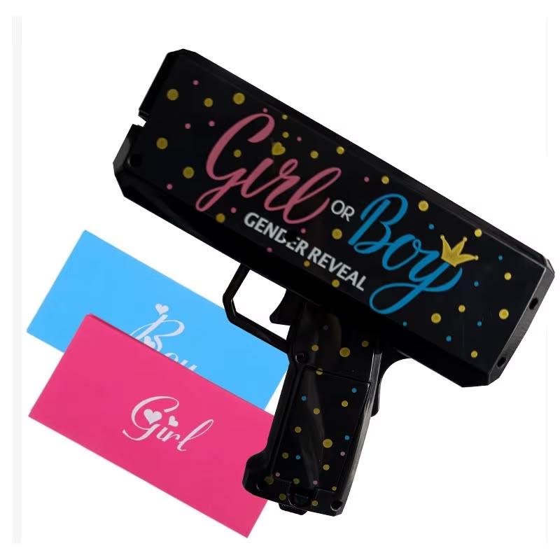 Gender Reveal Money Cash Gun