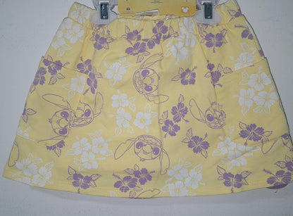 Stitch Aloha 2 Pack Skorts (purple and yellow)