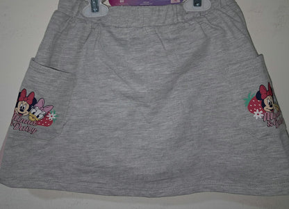 Minnie and Daisy 2 Pack Skorts (grey and pink)