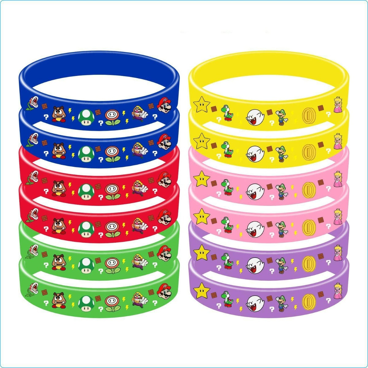 Super Mario Wrist Bands