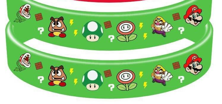 Super Mario Wrist Bands