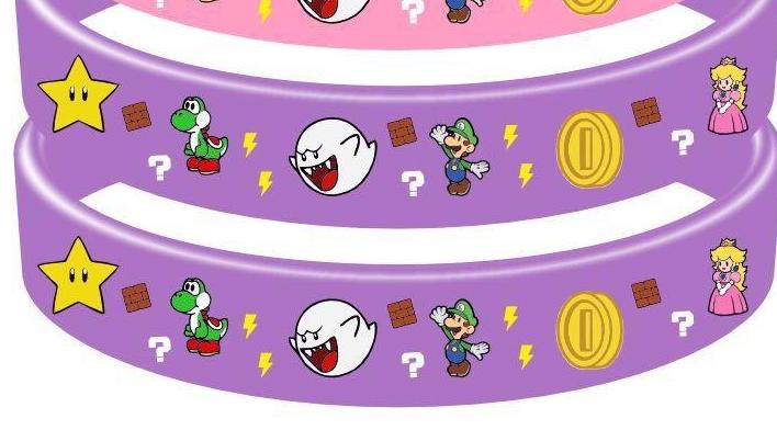 Super Mario Wrist Bands