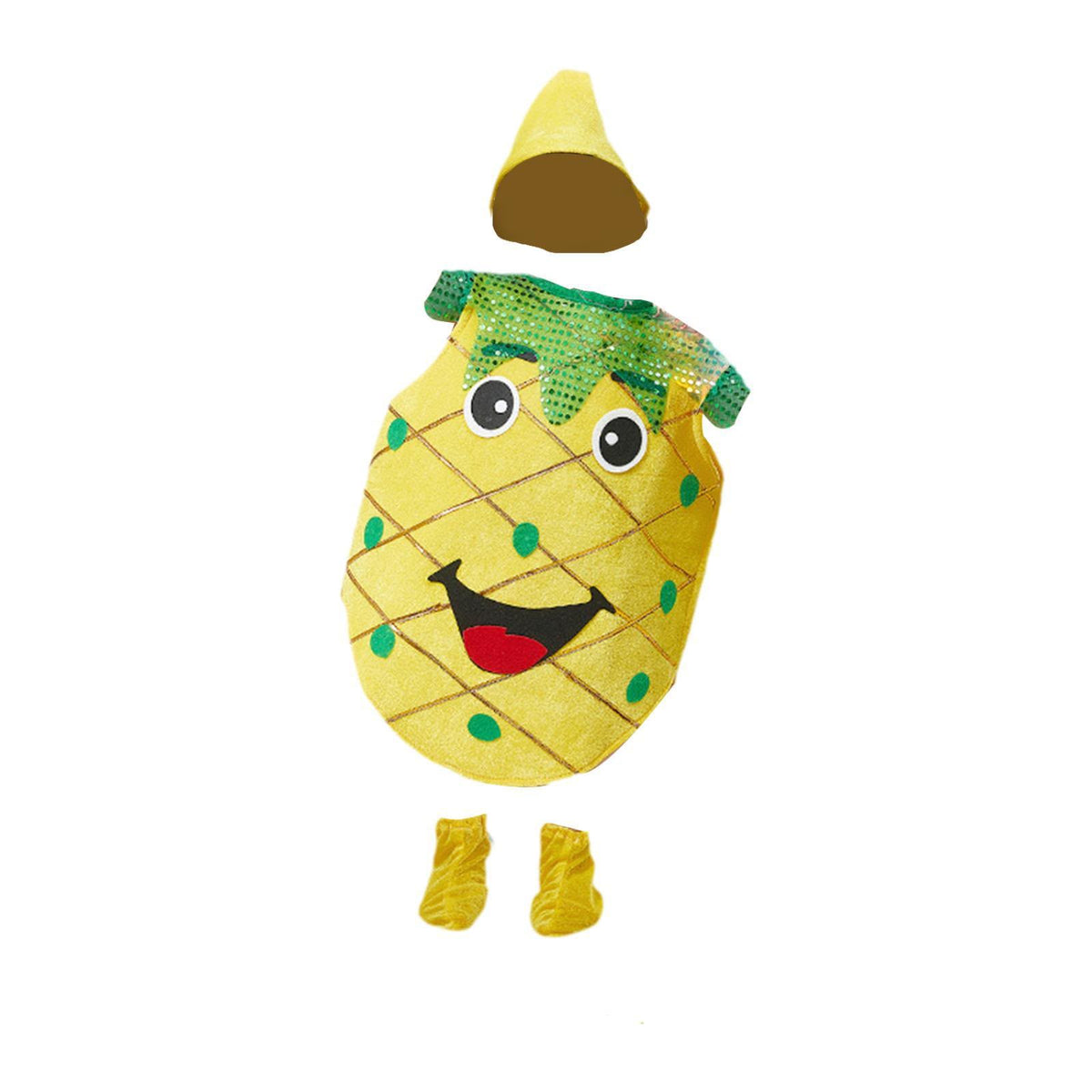 Kids Pineapple Fruit Costume