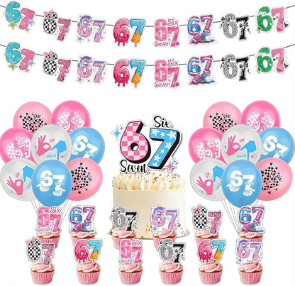 67 Birthday Party Decoration