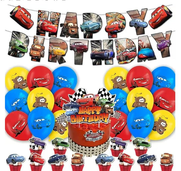 Lightning McQueen Party Package
