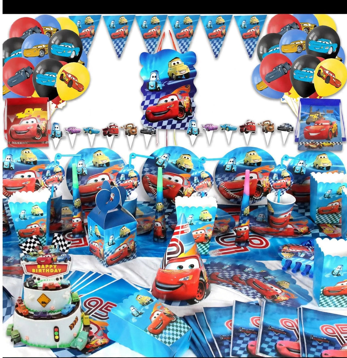 Blue Lightning McQueen Ultra Package