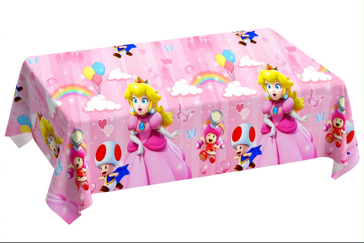 Princess Peach and Friends Tablecloth