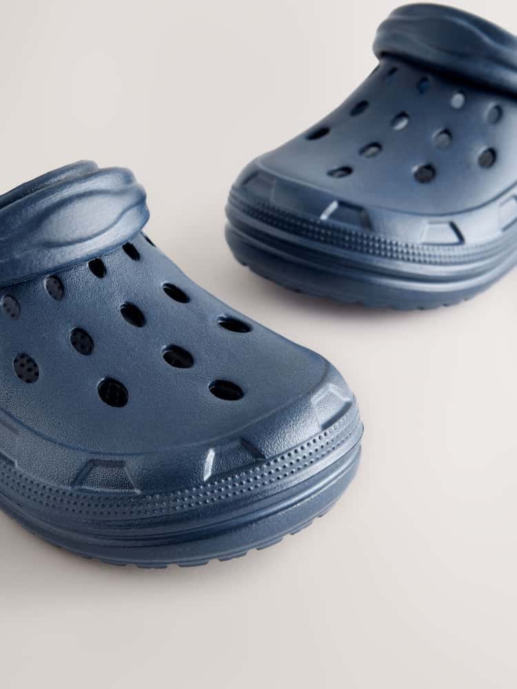 NEXT Plain Navy Clogs